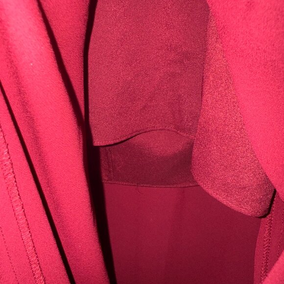 BCBGMAXAZRIA BURGUNDY DORAN MAXI DRESS GOWN NEW WITHOUT TAGS NWOT - Picture 12 of 13